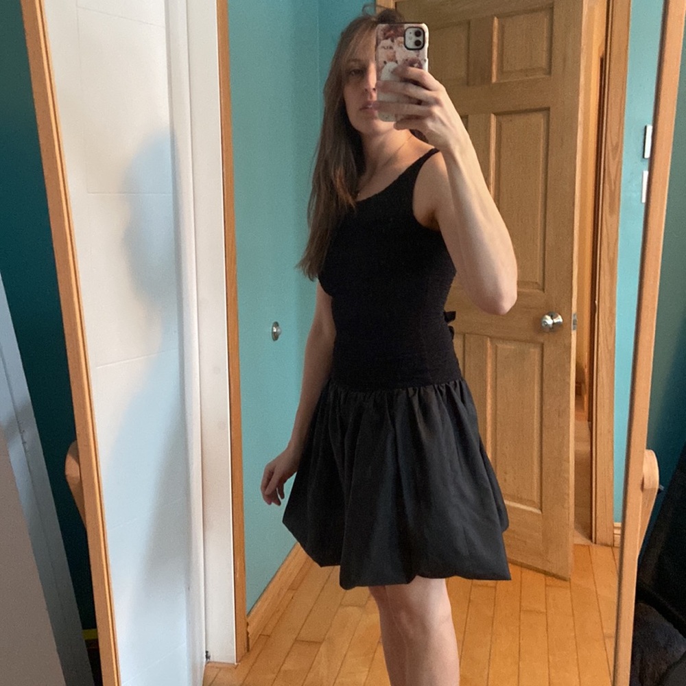 Vintage Black Dress 90s - Picture 2 of 7